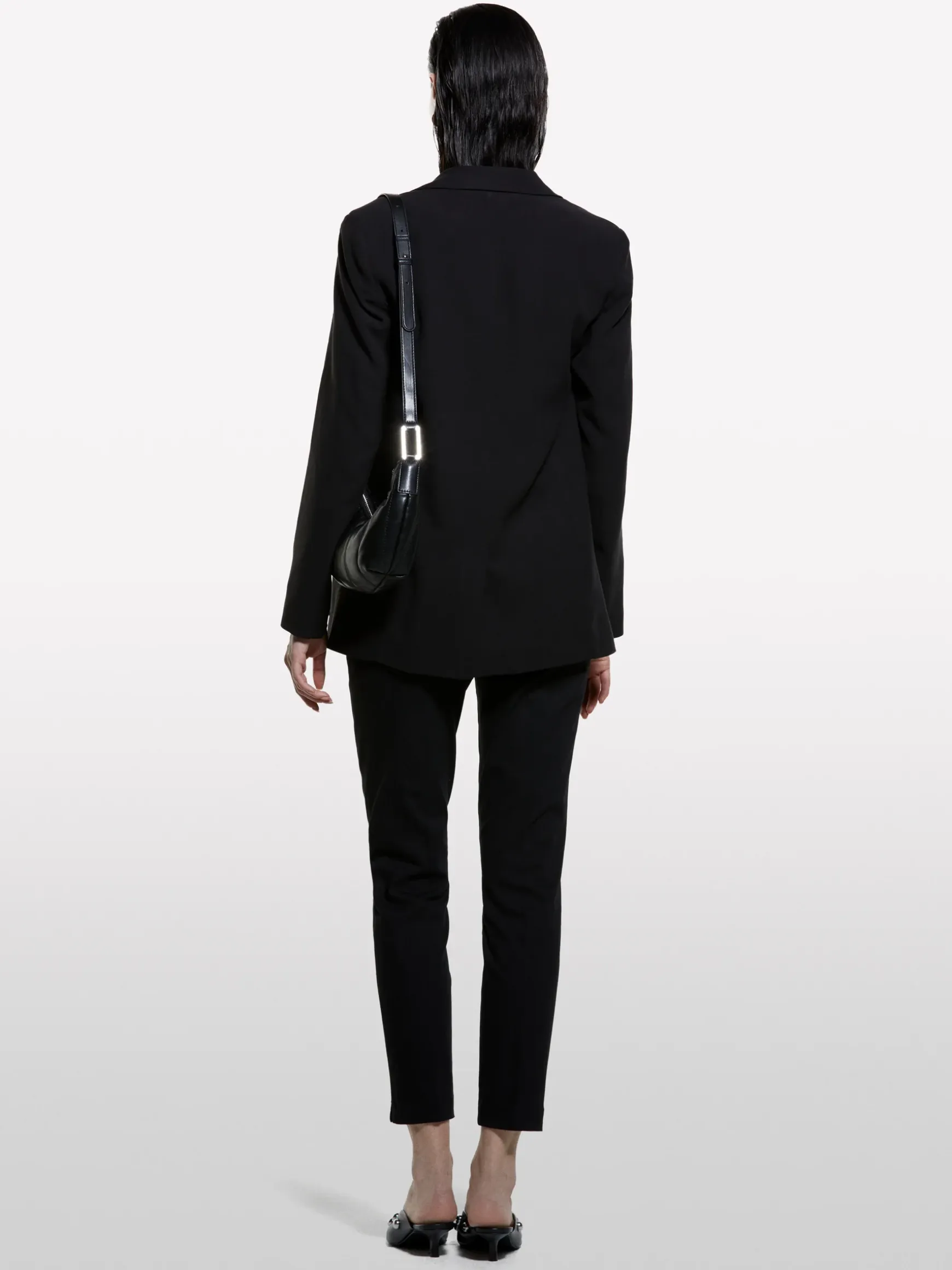 Black slim fit chinos