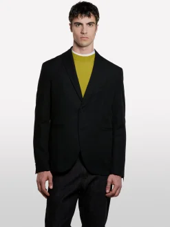 Blazer sartoriale nero slim comfort fit