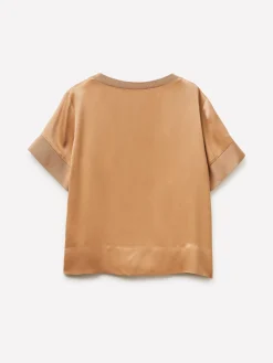 Blusa in satin