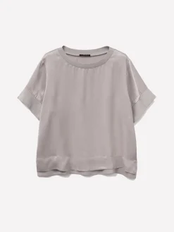 Blusa in satin
