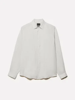 Camicia beige 100% lino