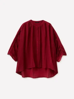 Camicia drappeggiata