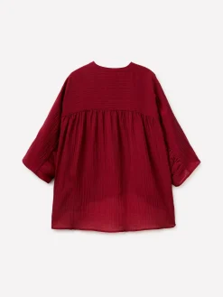 Camicia drappeggiata