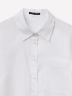Camicia regular fit in puro lino