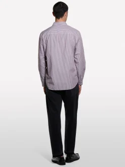 Camicia rosa tinto filo