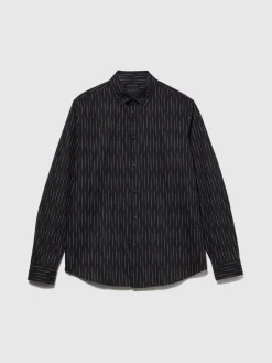 Camicia slim fit stampata