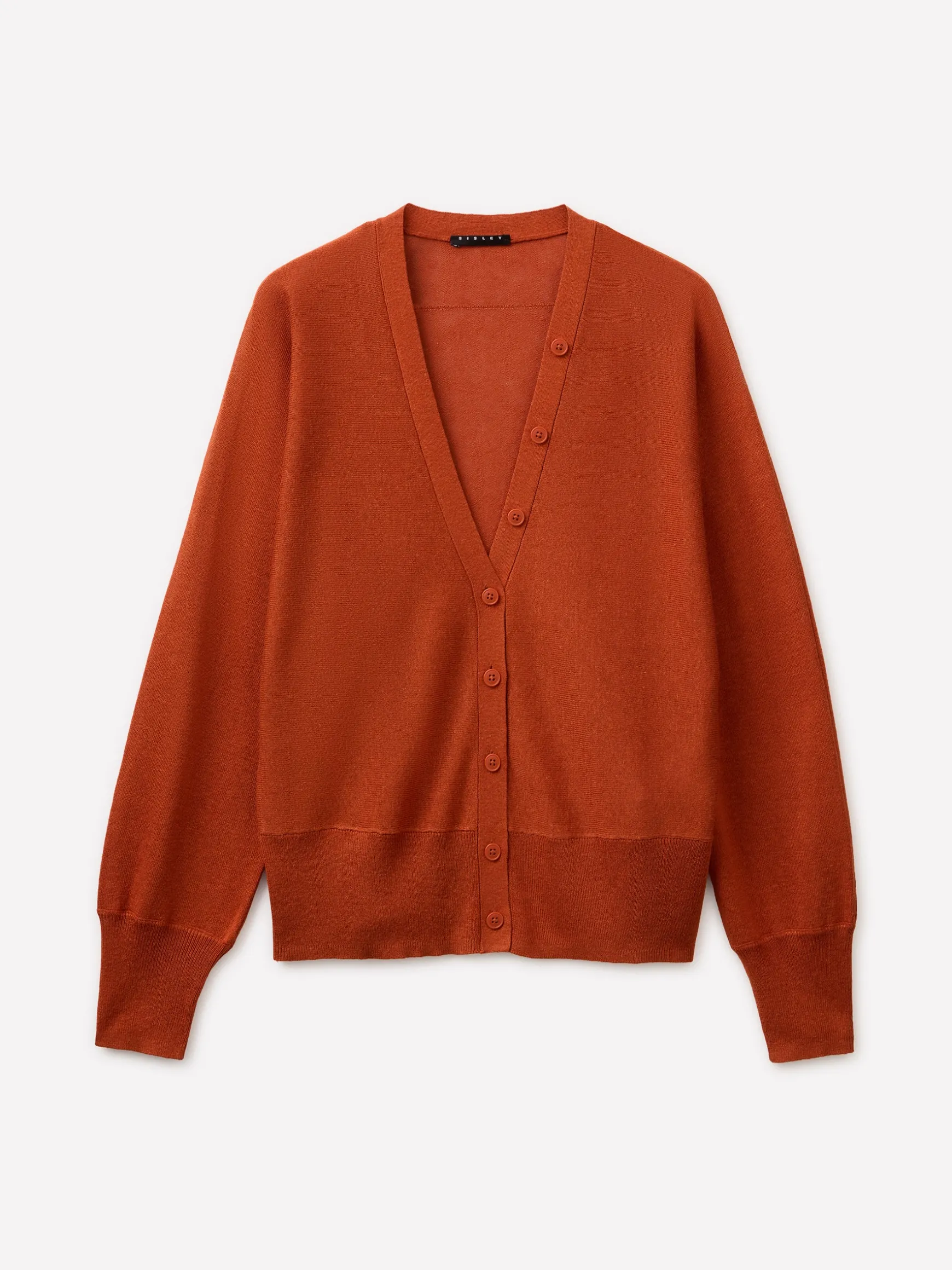 Cardigan in misto lino