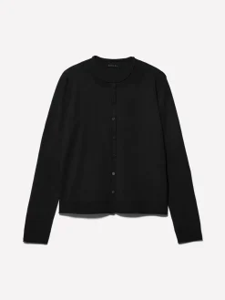 Cardigan regular fit nero
