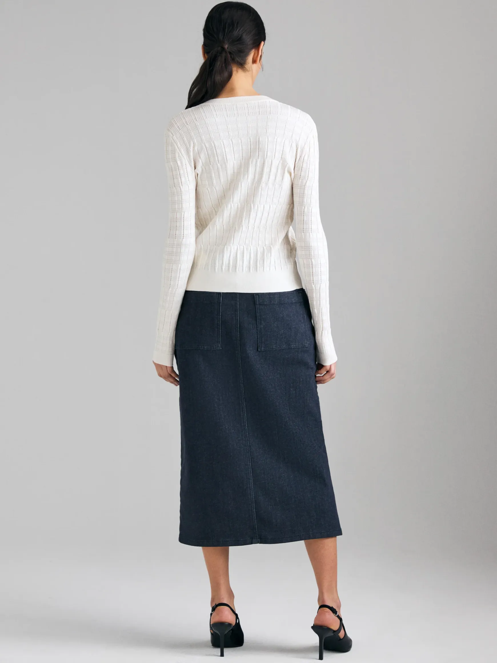 Cardigan texturizzato
