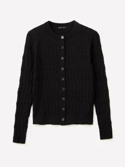 Cardigan texturizzato