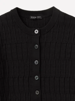 Cardigan texturizzato