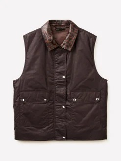 Gilet con colletto animalier
