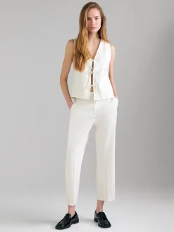 Gilet con laccetti