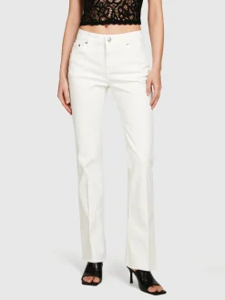 Jeans color flare fit