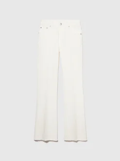 Jeans color flare fit