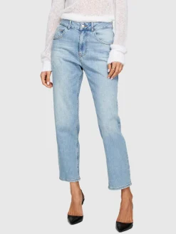 Jeans Manhattan regular fit effetto used