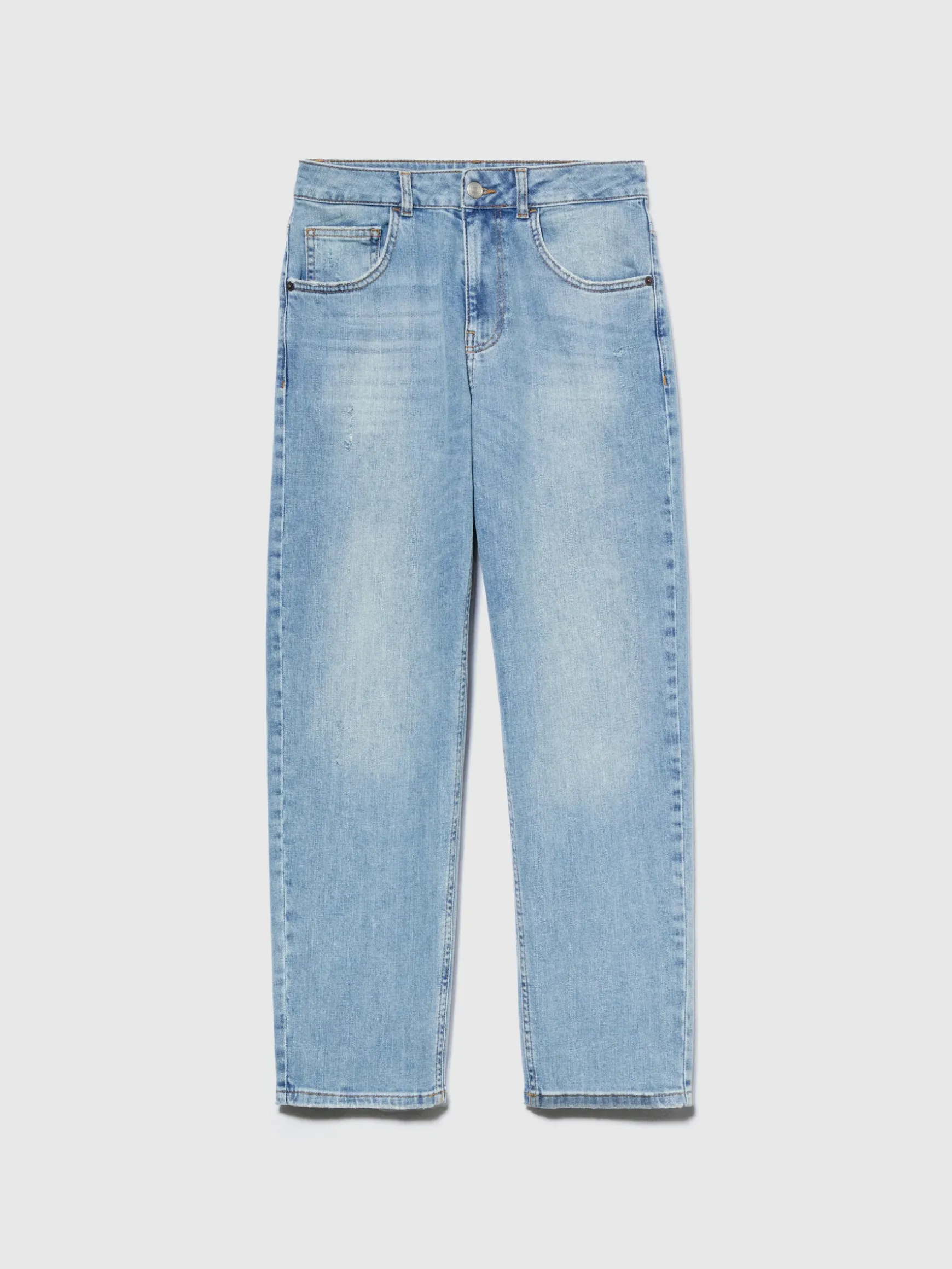 Jeans Manhattan regular fit effetto used