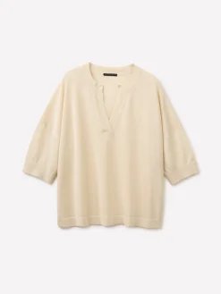 Maglia in misto lino