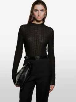 Maglietta in tulle
