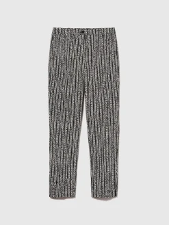 Pantaloni a sigaretta stampati