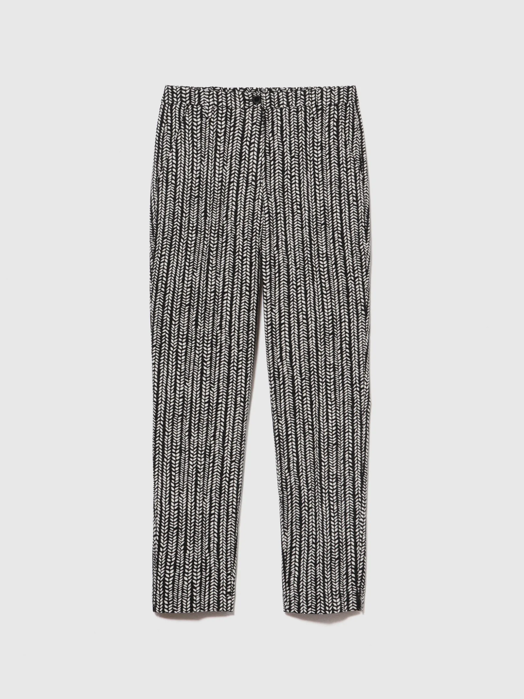 Pantaloni a sigaretta stampati