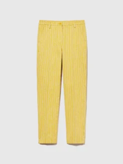 Pantaloni a sigaretta stampati
