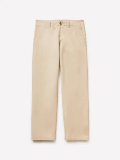 Pantaloni chino tinta unita