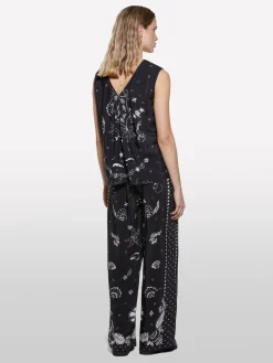 Pantaloni con stampa