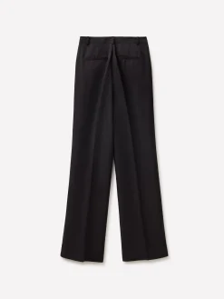 Pantaloni eleganti effetto lucido