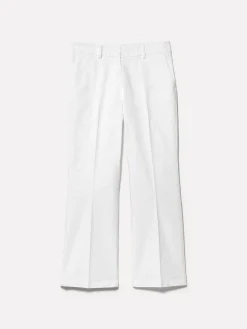 Pantaloni flare fit bianchi