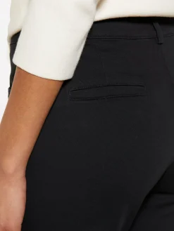 Pantaloni flare fit neri