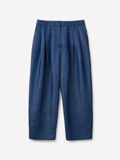 Pantaloni in misto lino