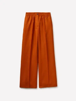 Pantaloni in puro lino