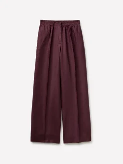 Pantaloni in puro lino
