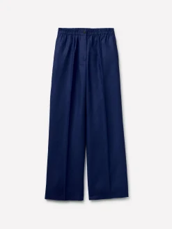 Pantaloni in puro lino