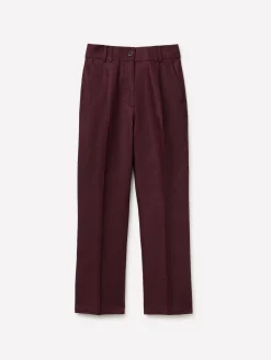 Pantaloni regular fit 100% lino