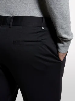 Pantaloni slim comfort fit grigio scuro