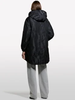 Parka imbottito nero
