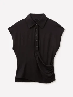 Polo drappeggiata