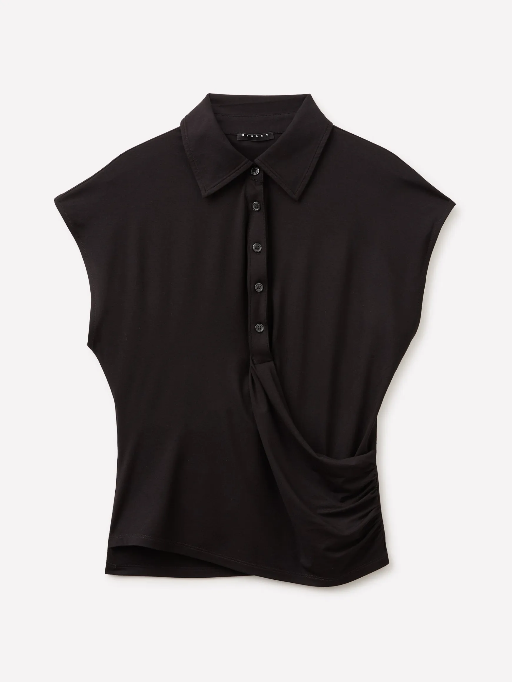 Polo drappeggiata