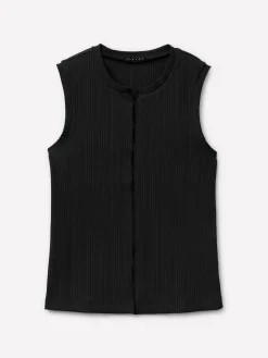 Top a costine con aperture