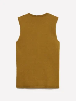 Top in maglia a costine