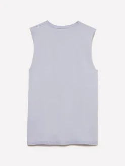 Top in maglia a costine