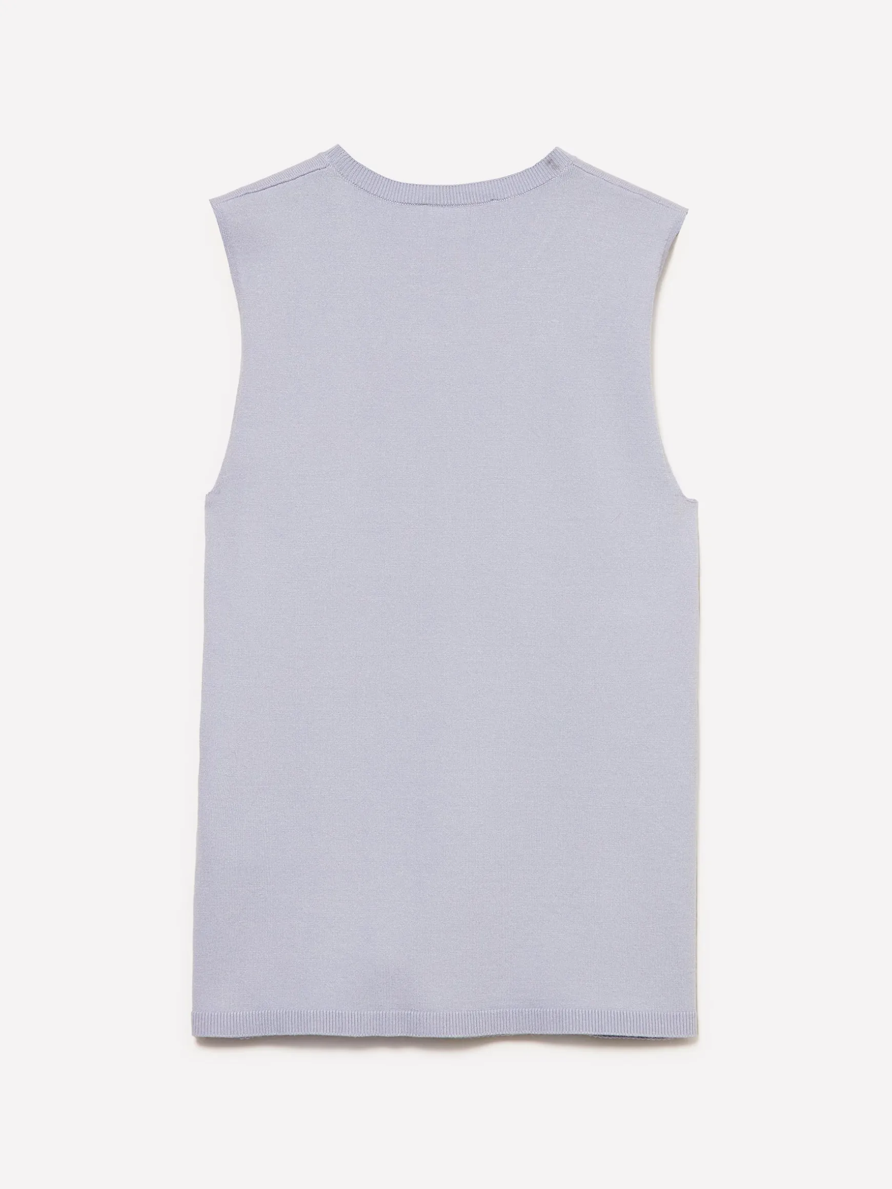 Top in maglia a costine