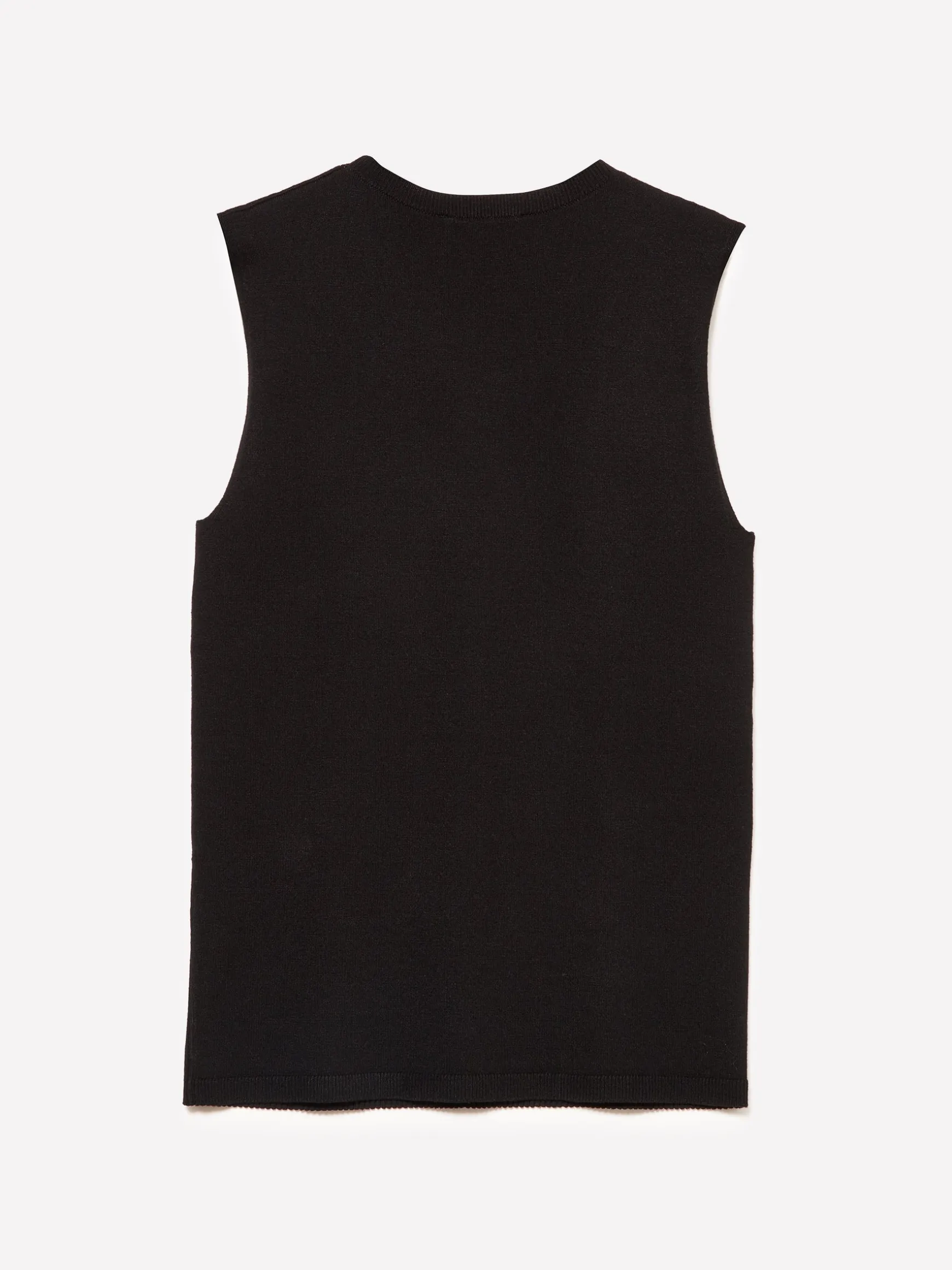 Top in maglia a costine