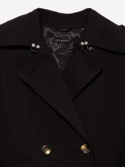 Trench midi doppiopetto