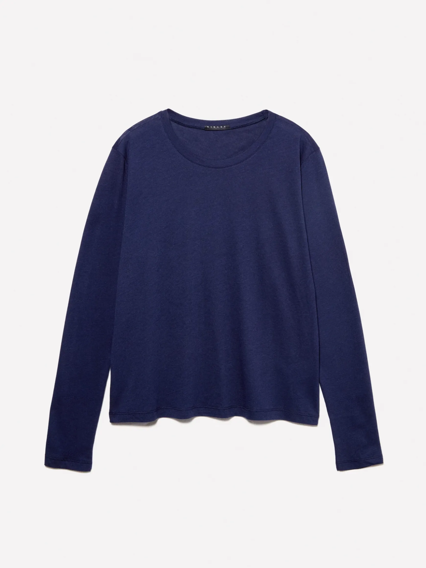 T-shirt a maniche lunghe blu