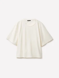 T-shirt con fusciacca sulla schiena