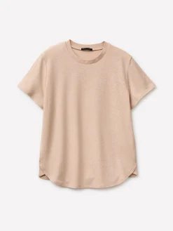 T-shirt in misto lino