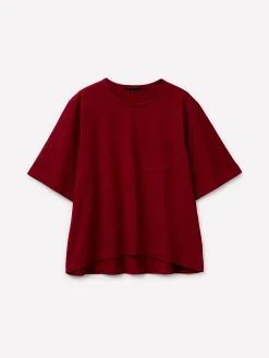 T-shirt svasata in puro cotone